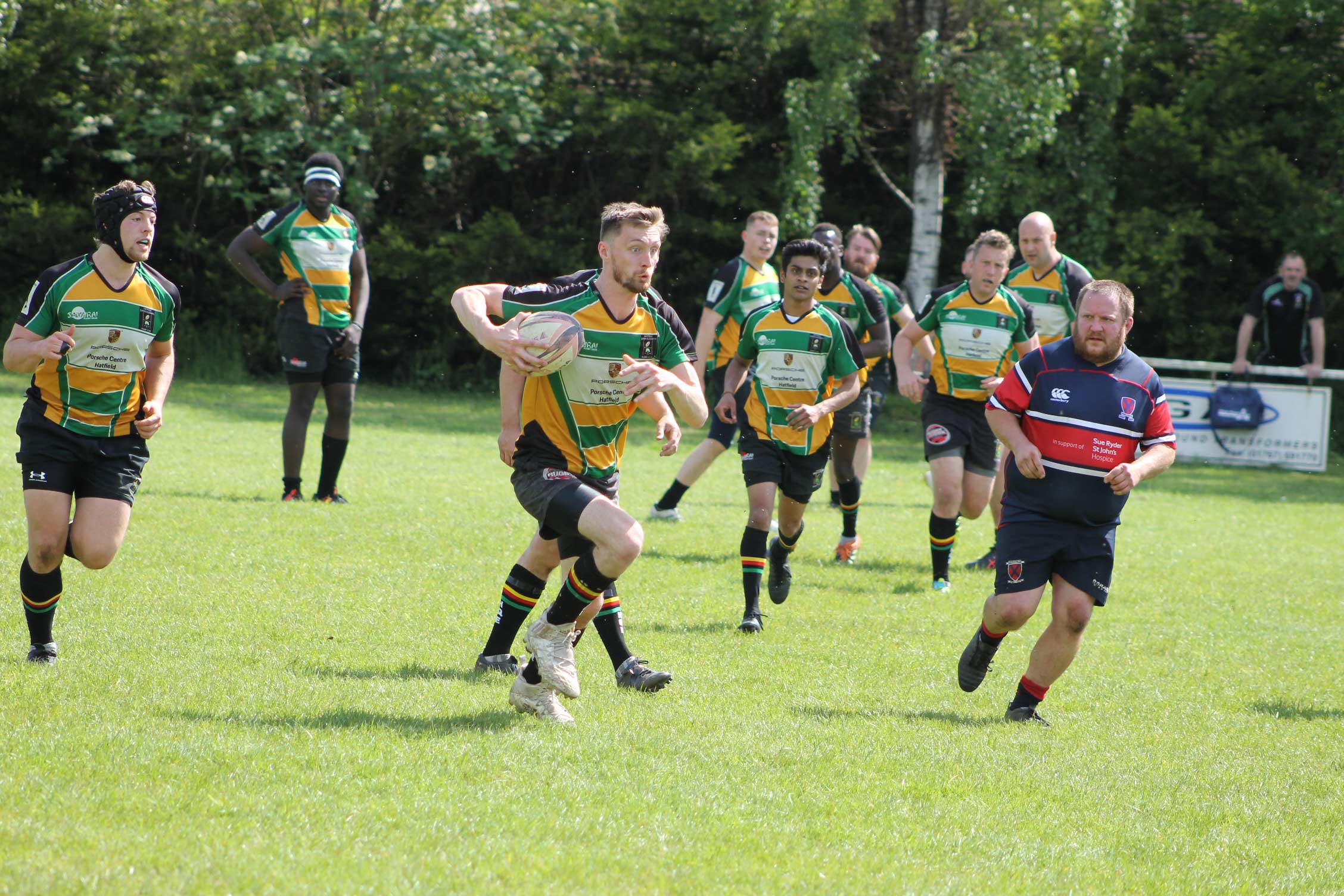 Jago Penrose on the attack